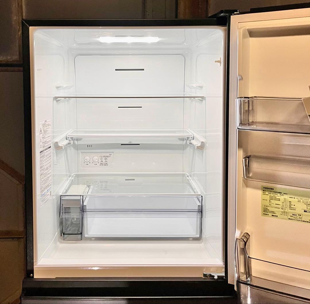 ③ 2024年製 東芝ノンフロン冷凍冷蔵庫　GR-V36SC(KZ) 326L
