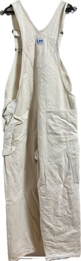 H*i様 オーバーオール　サロペット　ホワイト　 Lee 古着コーデ　白