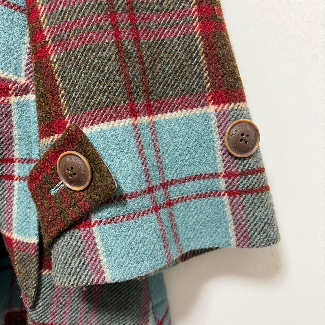 美品 ヴィヴィアンウエストウッド レッドレーベル コート ダッフル ポンチョ M