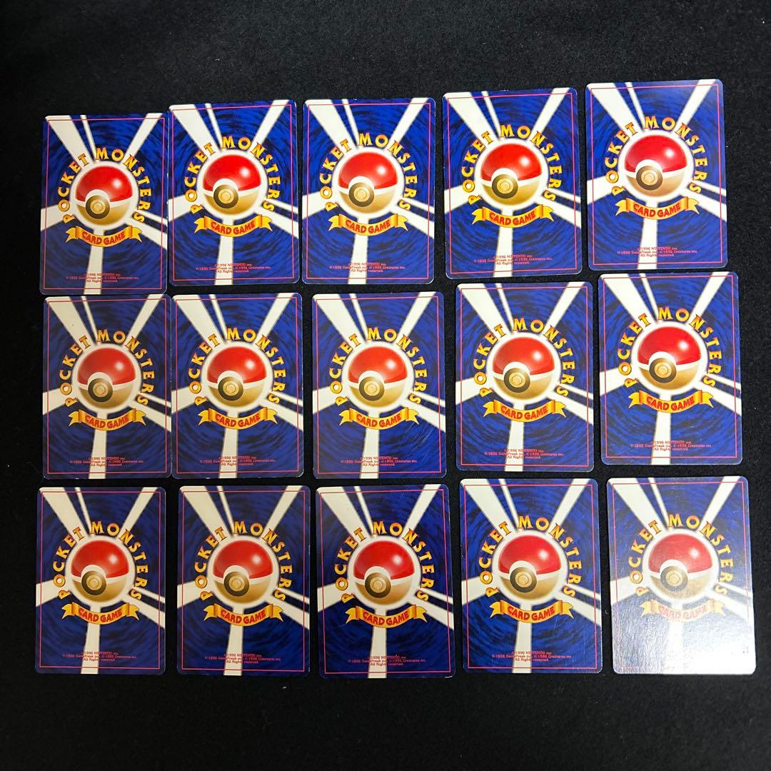 ポケモンカード　旧裏　トレーナーカード 64枚　まとめ売り