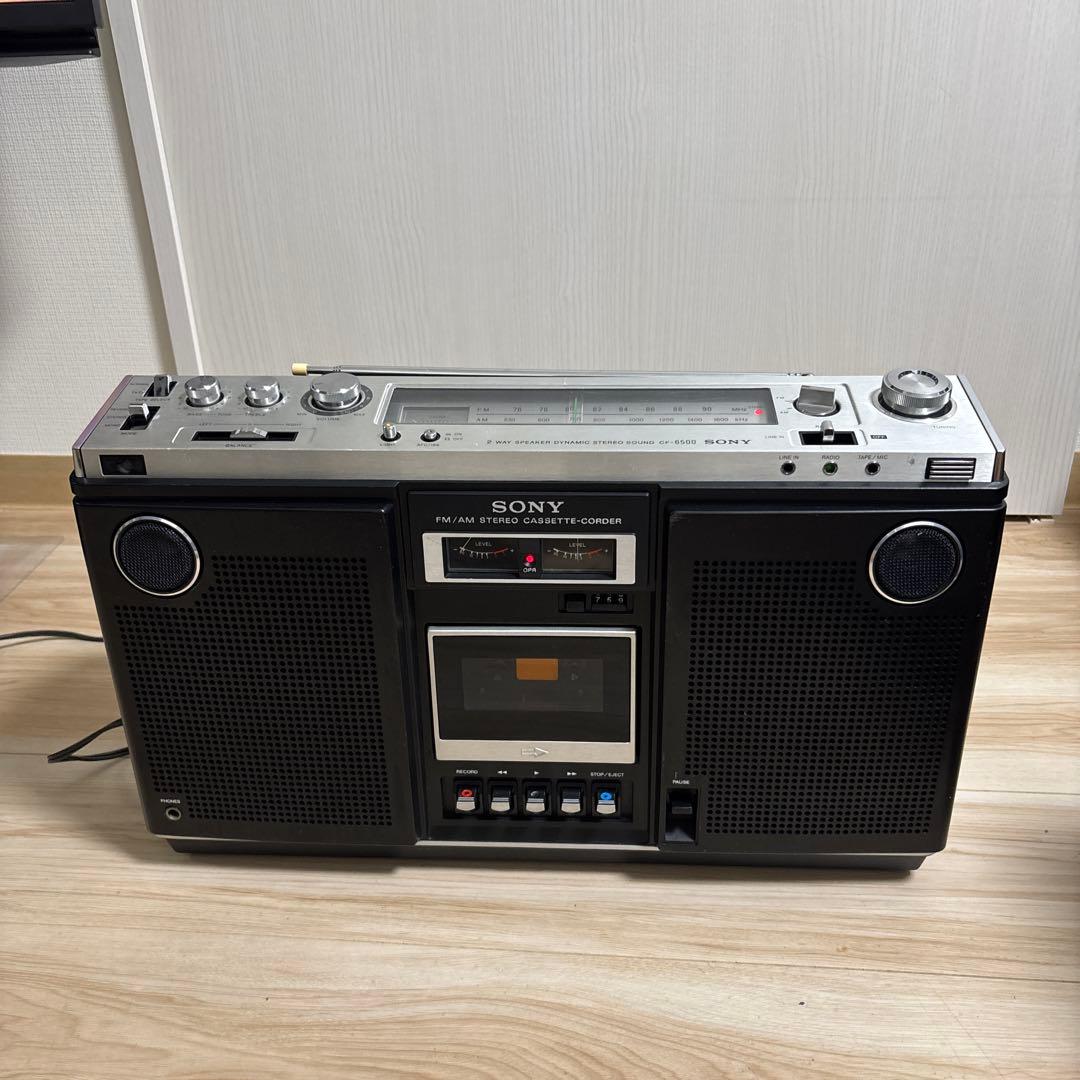 SONY CF-６５００ラジオ・ラジカセ