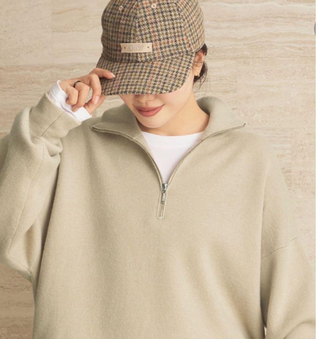 AUTRY チェック柄 ベースボールキャップ