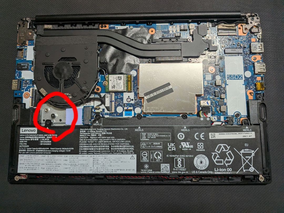 Windowsノート本体 LENOVO ThinkPad E14 Gen3 Ryzen5 8gb