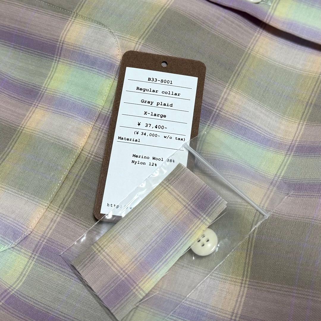 2-tacs 2025 レギュラー ウール シャツmoonlightgear