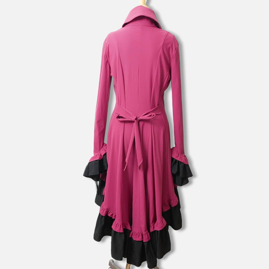 人気【MARBLE】ゴスロリ ワンピース ブラウス型 フリル型 日本製 ロリータ