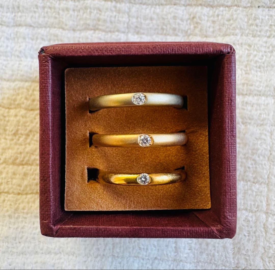 Pomellatoポメラート ルッチョレ リング K18YG•PG•WG ダイヤ