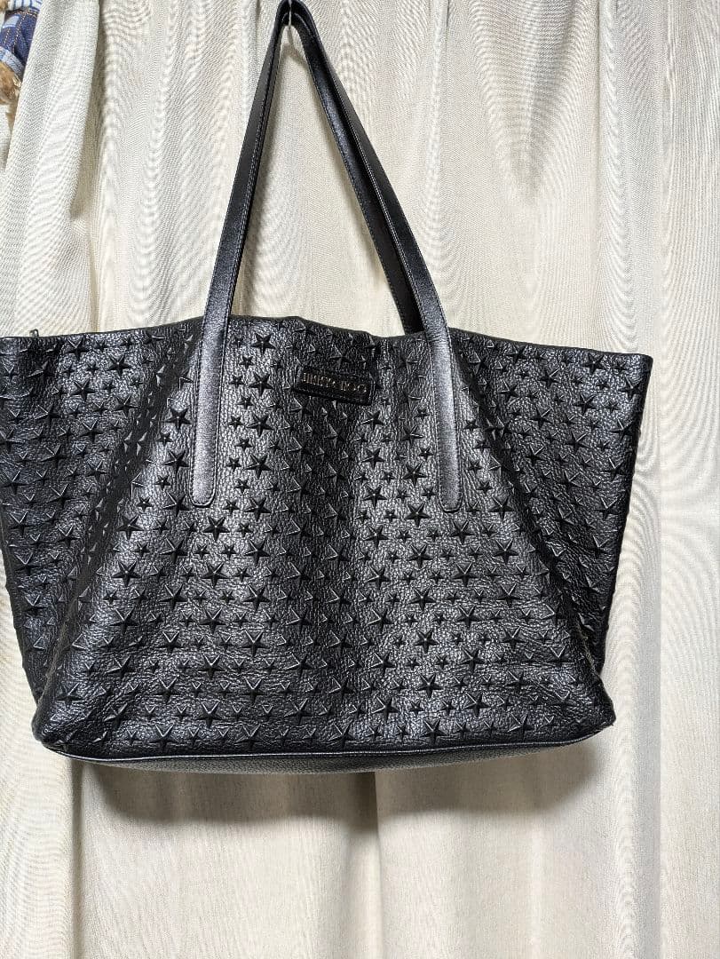 JIMMY CHOO エンボス加工トートバッグMサイズ