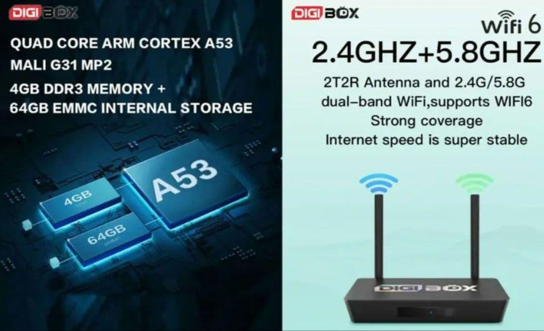 テレビ DigiBox D3 PLUS