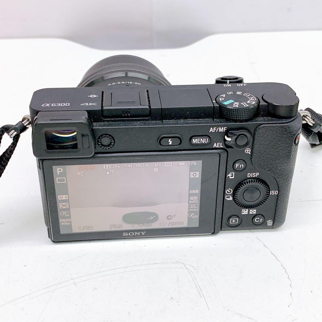 7ABM013 動作品 SONY ソニー α6300 ILCE-6300