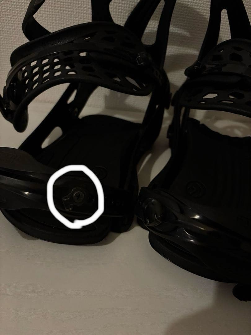 【FLUX 】スノーボード ビンディング ブラック M