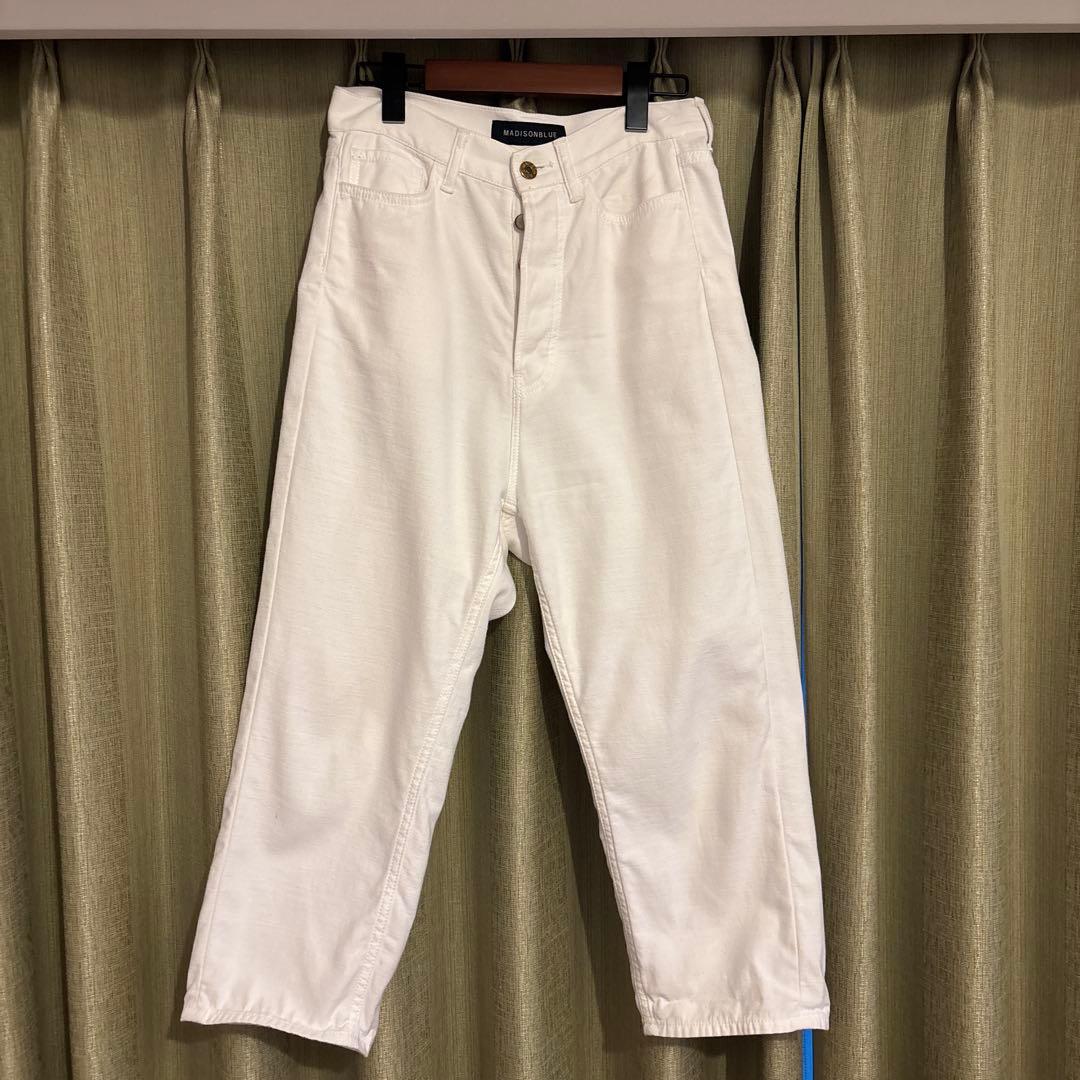 MADISONBLUE ホワイトチノパンツ 00(XS)