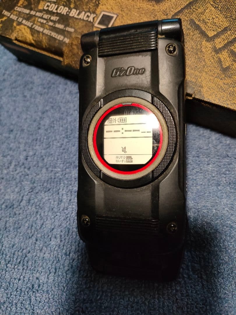 CASIO　ガラケー　Gz One TYPE-X ブラック 箱付き