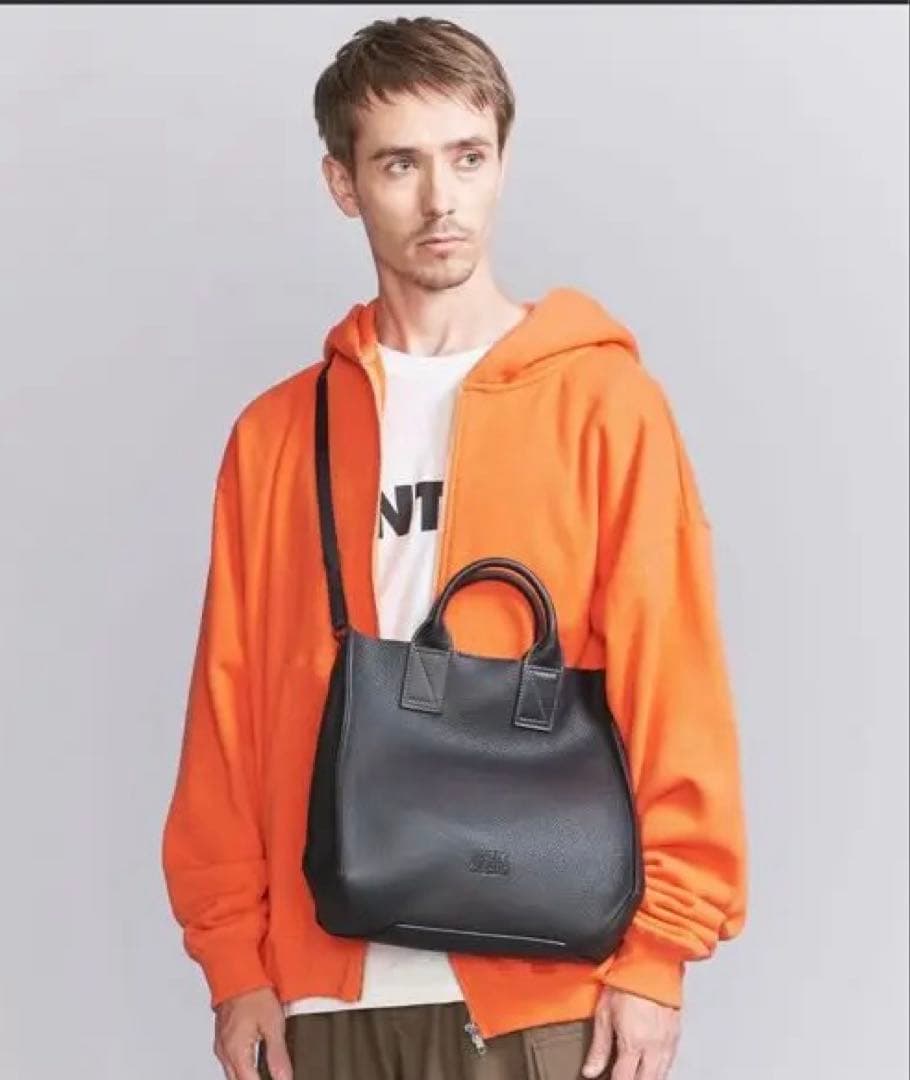 BEAUTY&YOUTH UNITED ARROWS レザーミニ トートバッグ