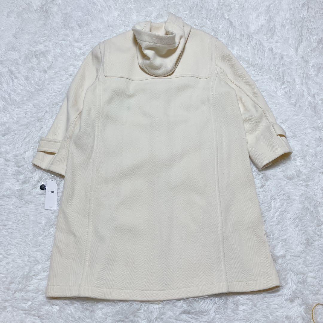 【新品タグ付】23区 ヘリンボーン ダッフルコート 大きいサイズ 46 3XL