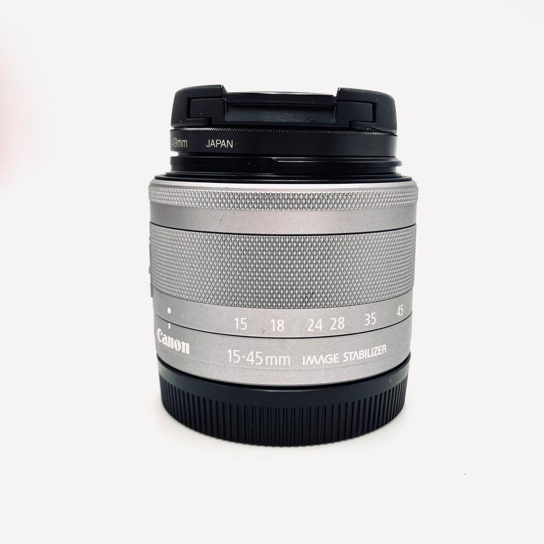 Canon EOS M100 ホワイト　15-45mmレンズキット