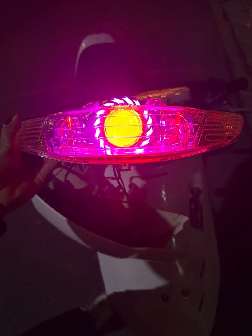 ライブディオ/zx af34/af35 イカリングヘッドライト(規制後用)