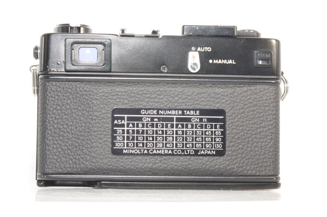 整備品　Minolta HI-MATIC E ブラック　レンジファインダー