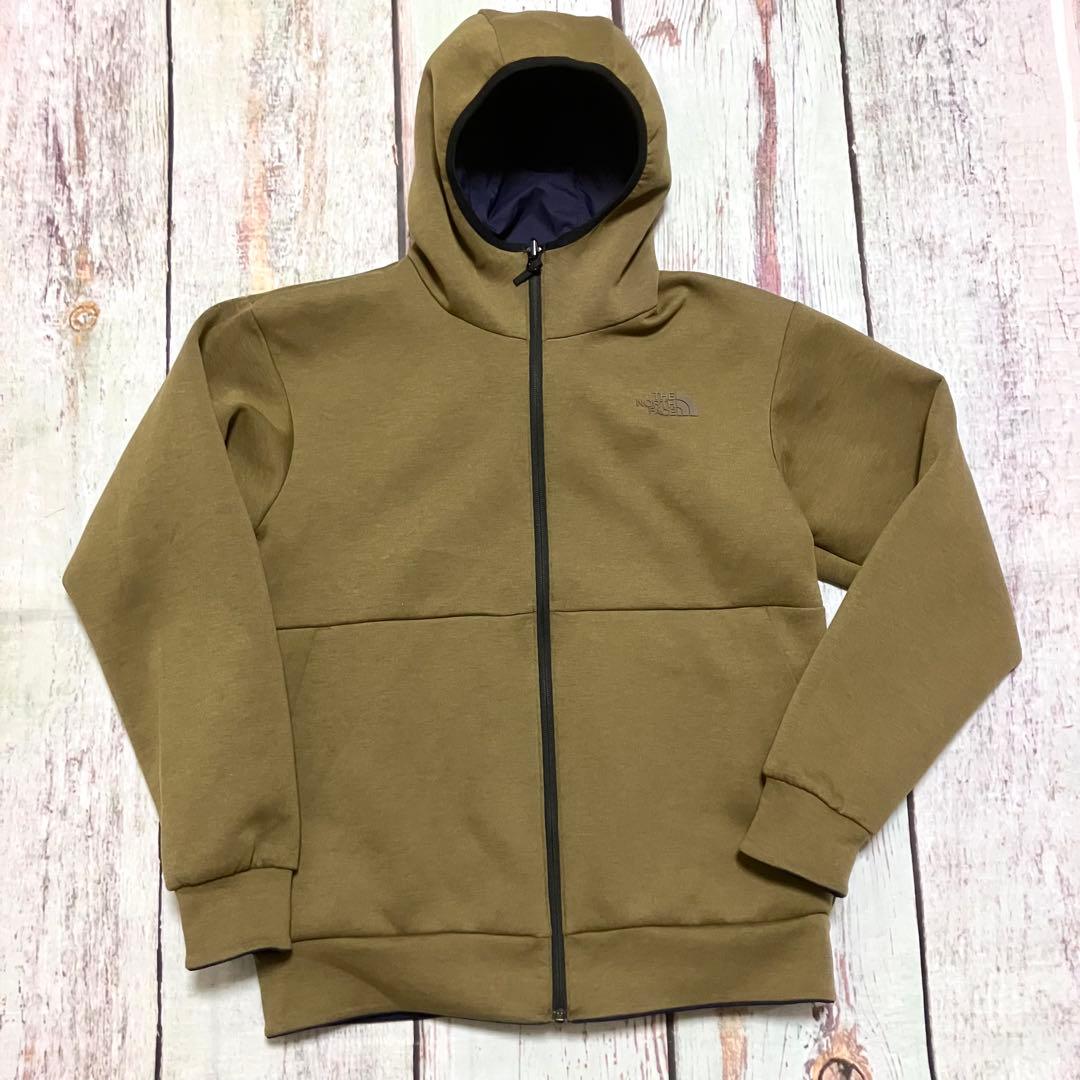 【美品】THE NORTH FACE リバーシブルテックエアーフーディ M
