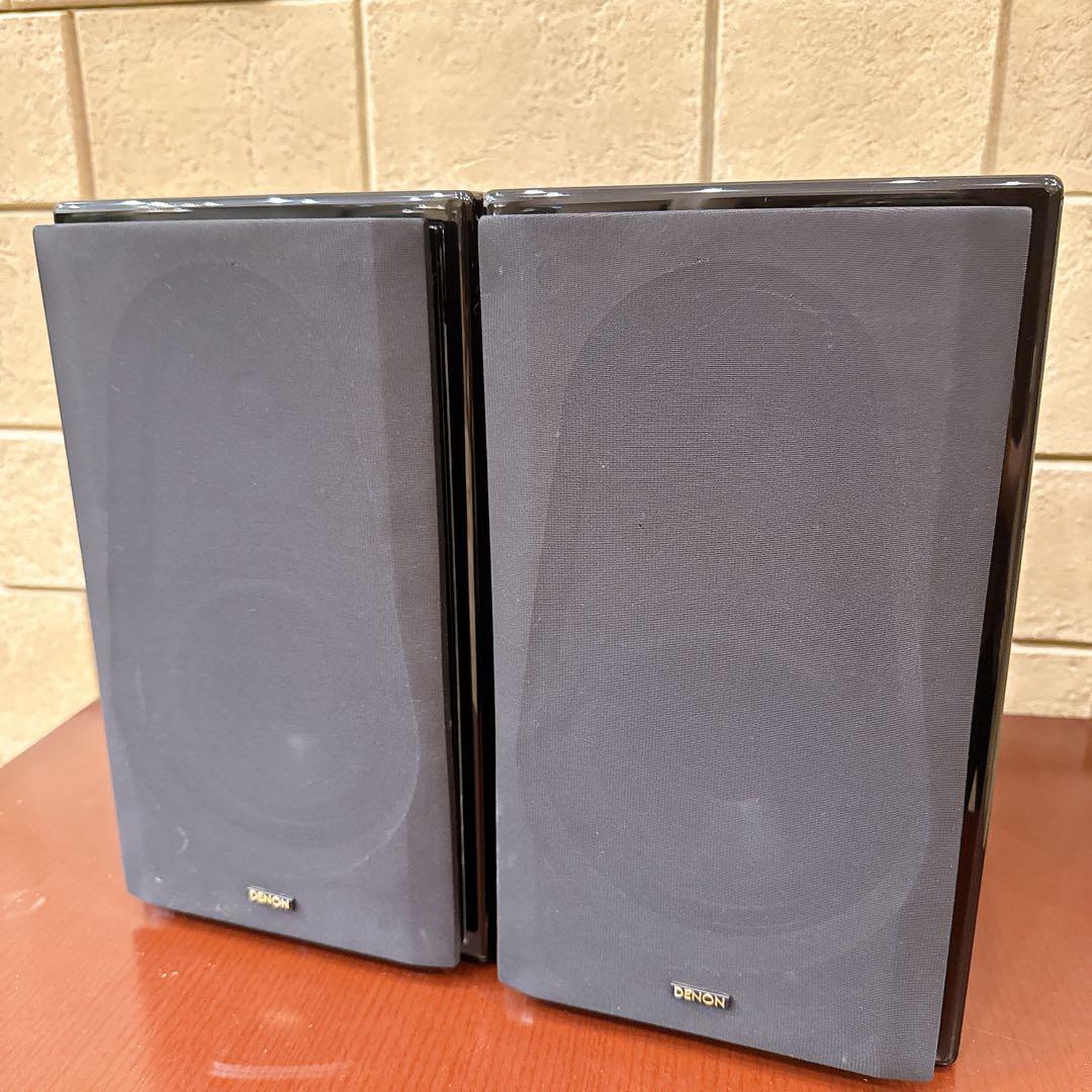 [美品] DENON SC-E757 2WAY ペアスピーカー シリアル同番