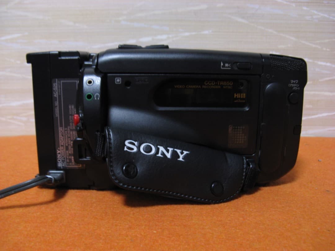 動作OK❗️☆SONYのHi8/8ミリビデオカメラ/CCD-TR850