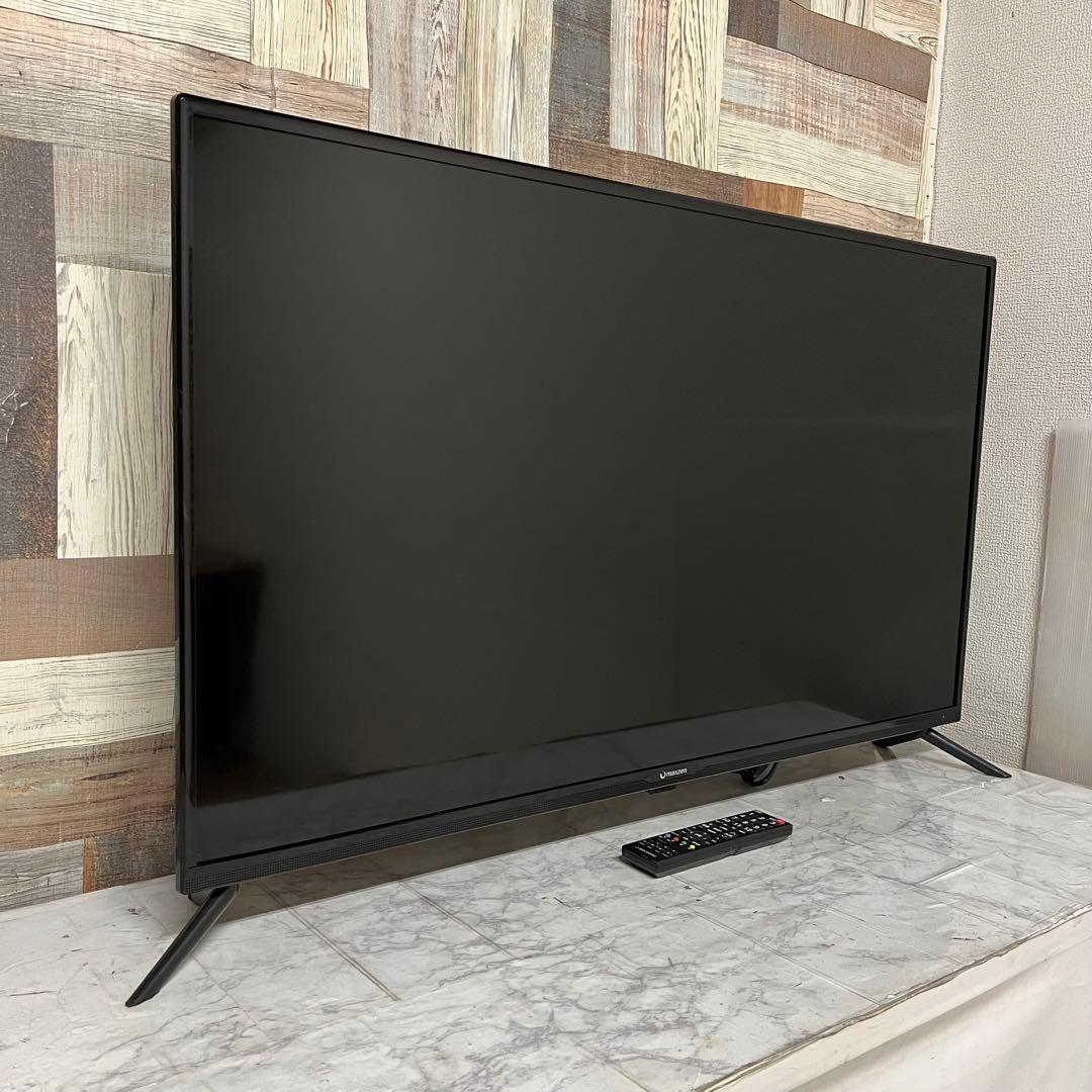 即日受渡❣️全国送料込4年前購入マクスゼン43V型液晶TVゲームモード搭載