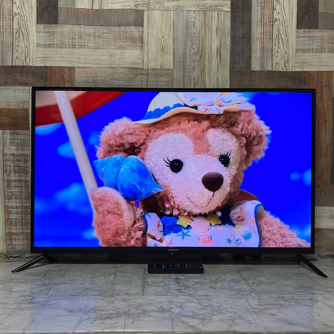 即日受渡❣️全国送料込4年前購入マクスゼン43V型液晶TVゲームモード搭載