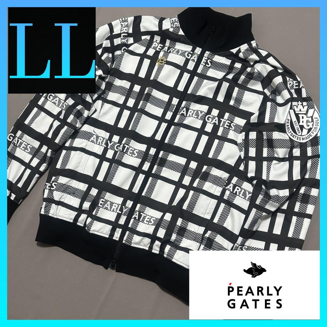 パーリーゲイツPEARLY GATES チェック柄ダブルジップジャケット6蓄熱