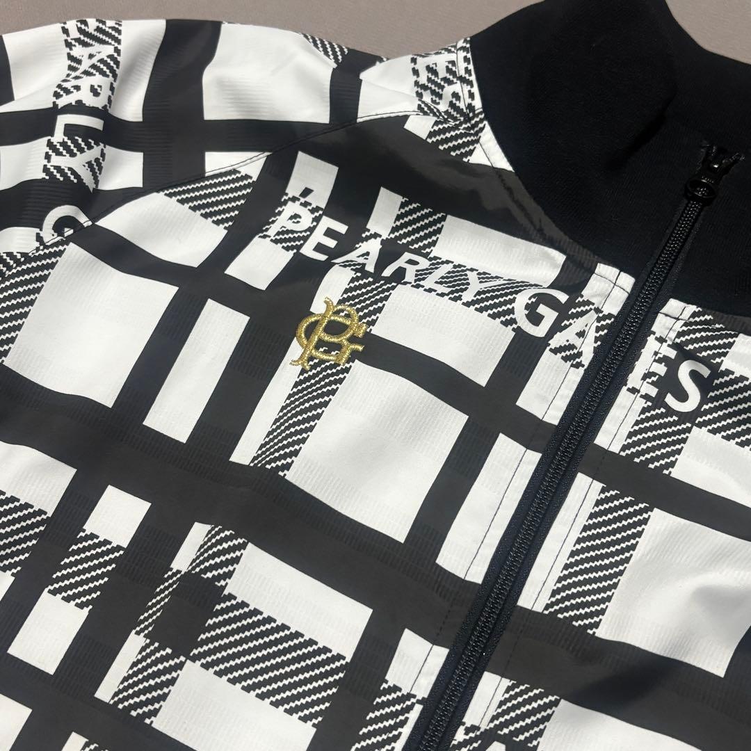 パーリーゲイツPEARLY GATES チェック柄ダブルジップジャケット6蓄熱