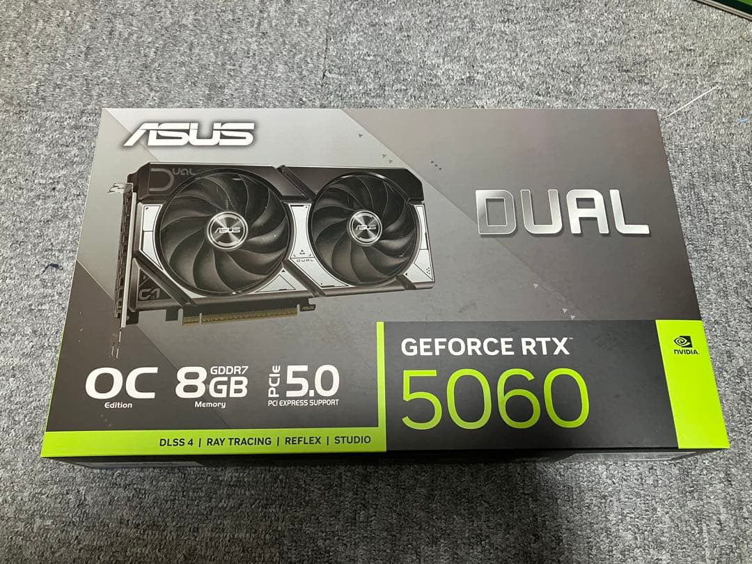 ASUS GeForce RTX 5060 OC版 8GB新品未開封
