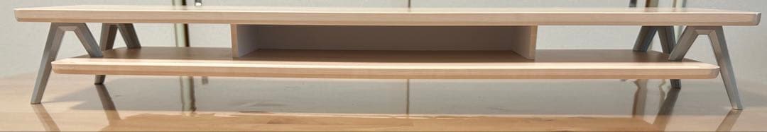 Fenge モニター台 デスクシェルフ 108cm オークG04A2123C