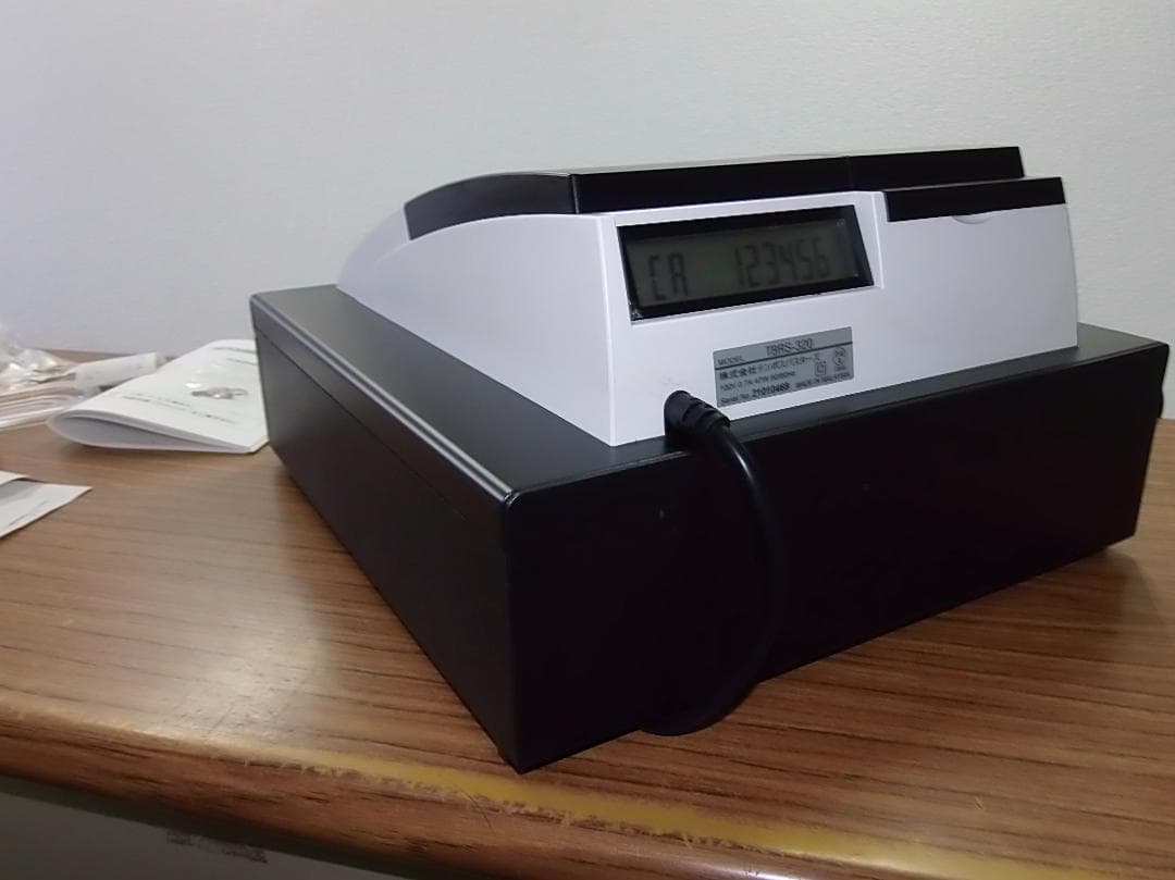 2021年製 TENPOS TBRS-320 レジスター 8部門 250528