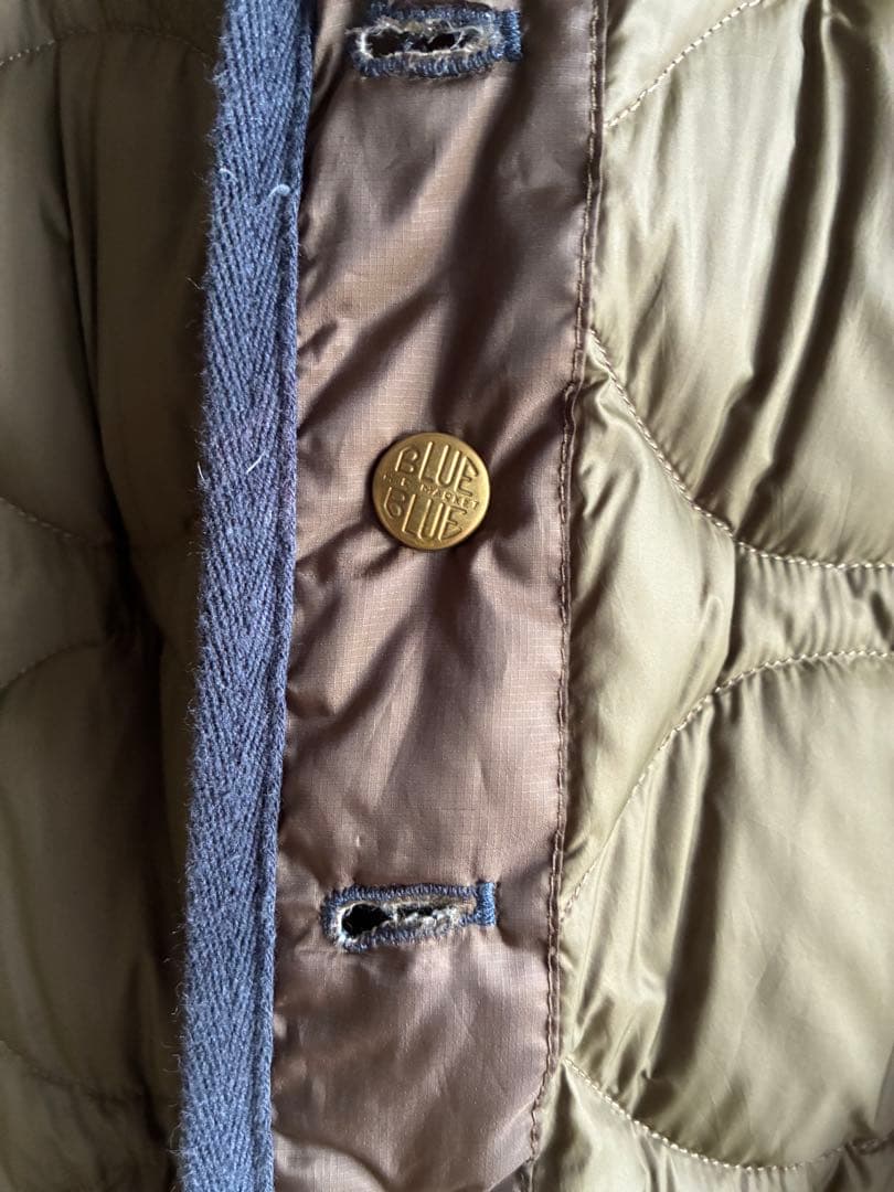 【値下げ】美品⭐︎TAION×BLUEBLUE ダウンフィールドモッズコート