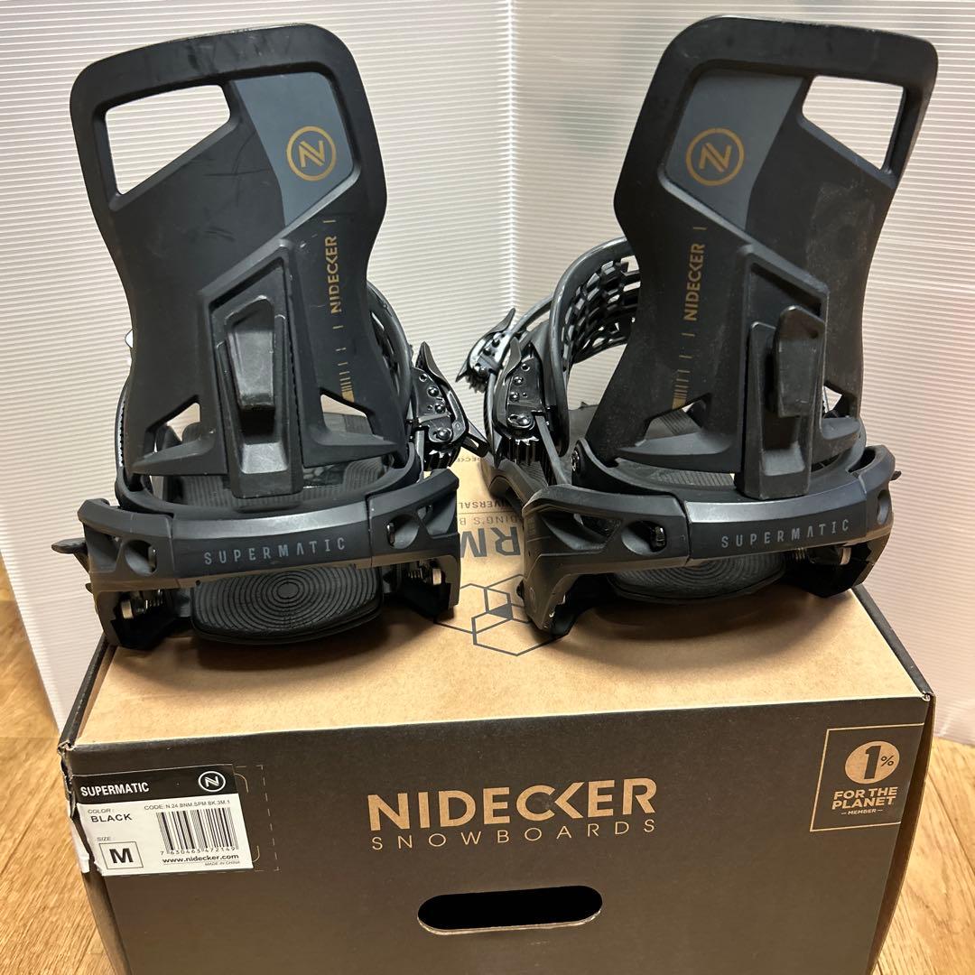 Nidecker Supermatic ビンディング M ブラック