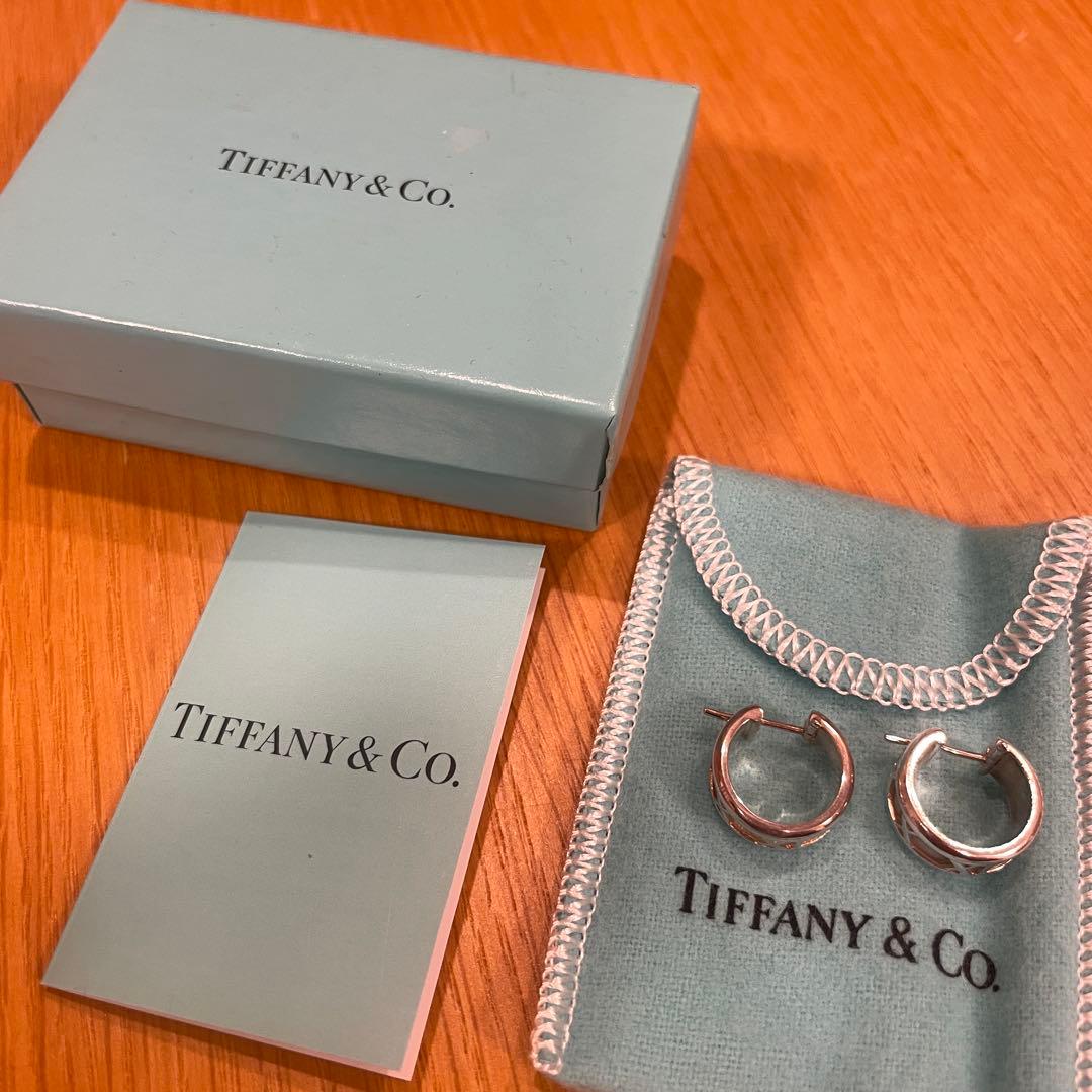 オールドティファニー　Tiffany & Co. シルバーフープピアス