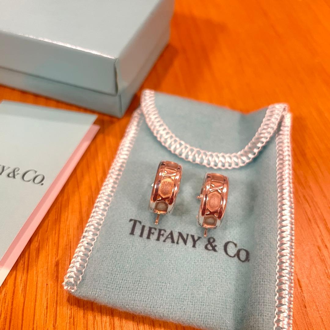 オールドティファニー　Tiffany & Co. シルバーフープピアス