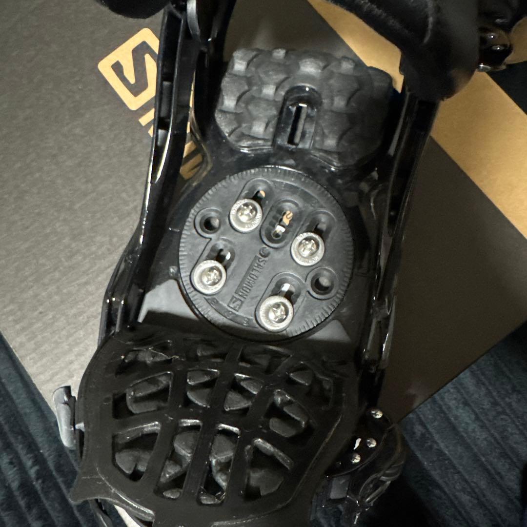 Salomon Rhythm ブラック スノーボードビンディング
