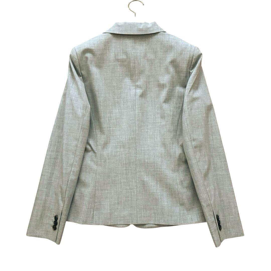 【新品タグ付】プラステ　パンツスーツ　上下　ジャケット　セットアップ　グレー L