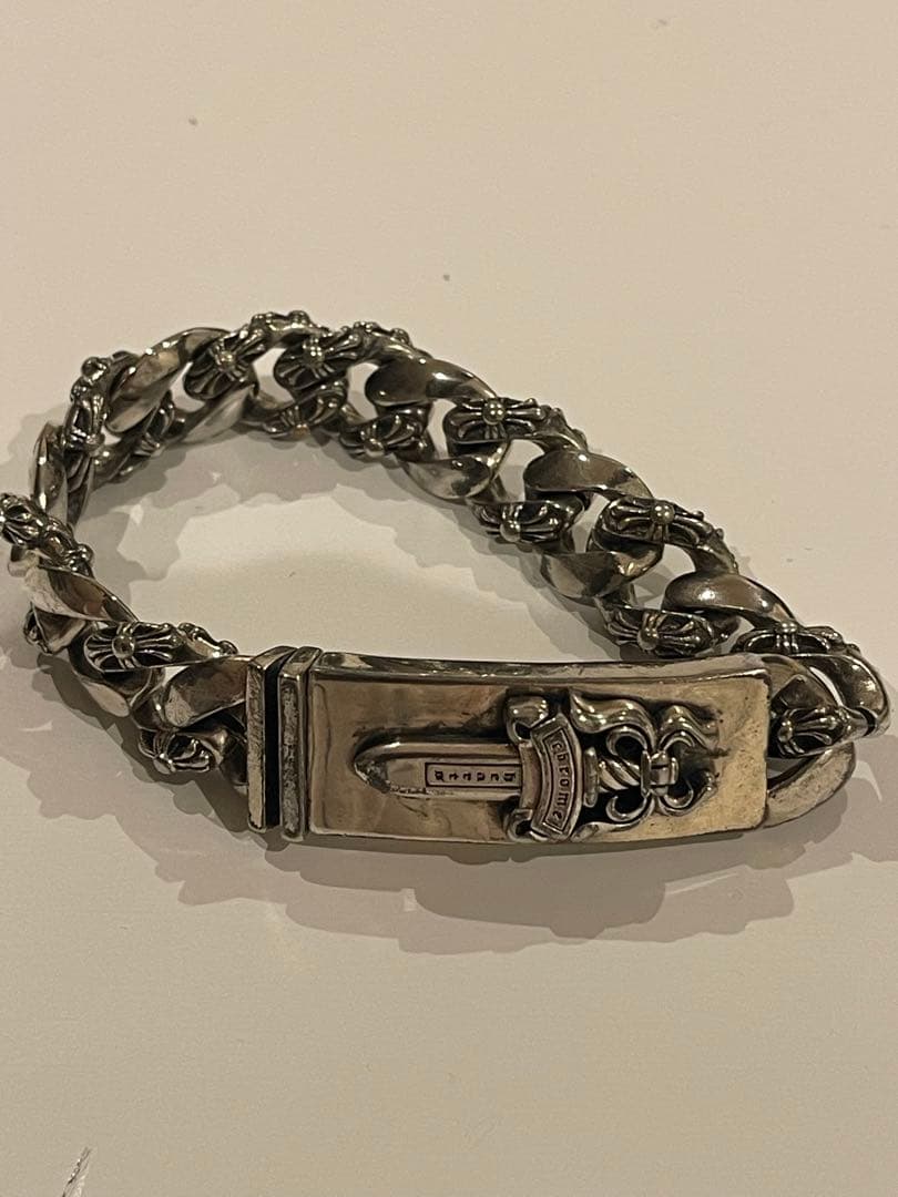 Chrome Hearts クロムハーツ　ファンシー　ブレスレット　14リンク