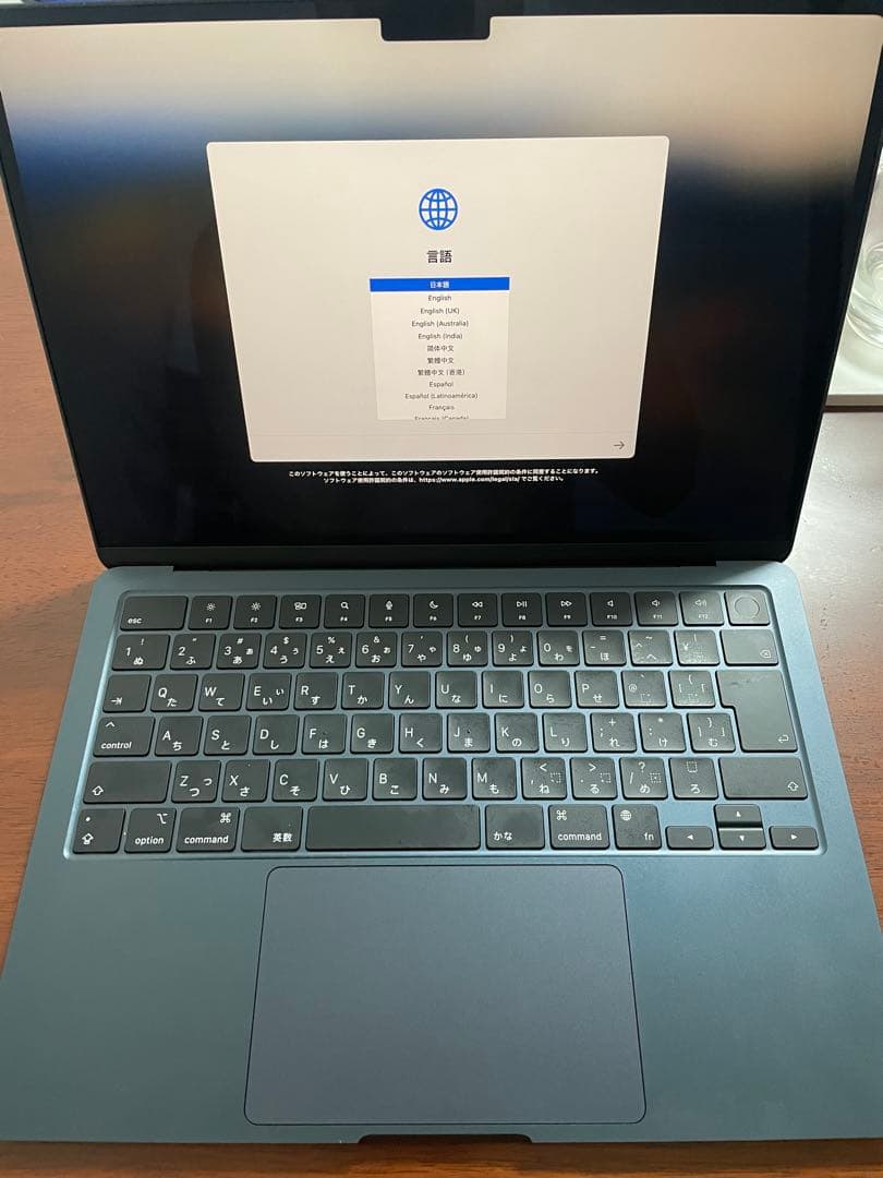 MacBook Air スペースグレー M2