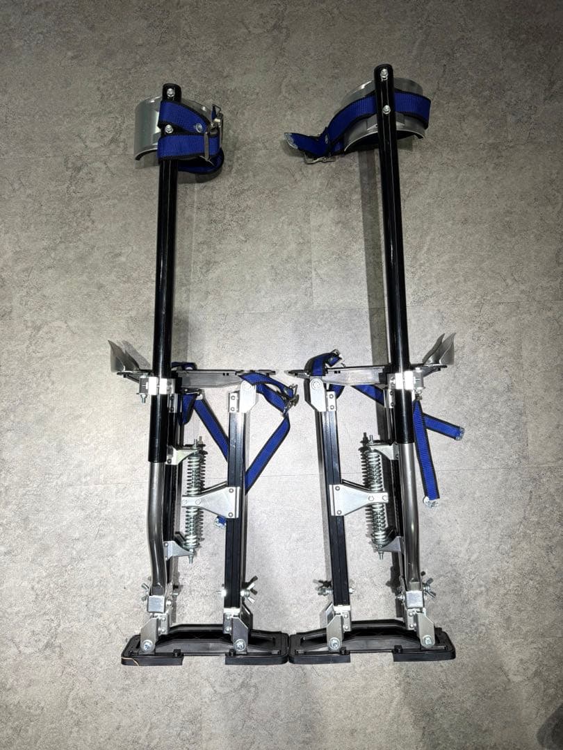 竹馬　38から58センチ　アルミ　足場