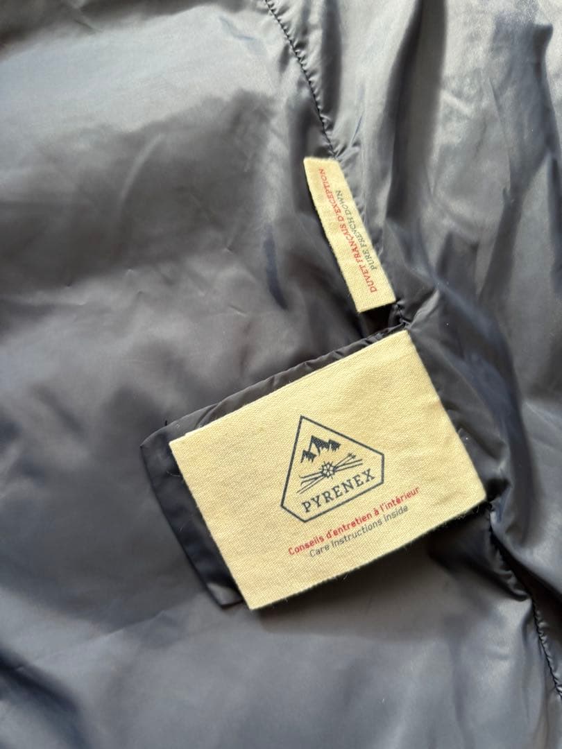 PYRENEX ネイビー ダウンジャケット JP 36