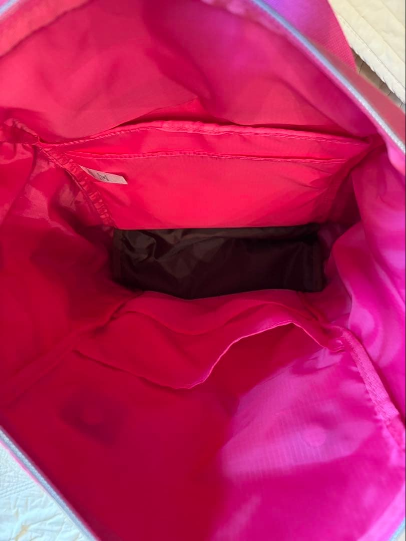 ファミリア　マザーズリュック　ピンク　ポーチ付き