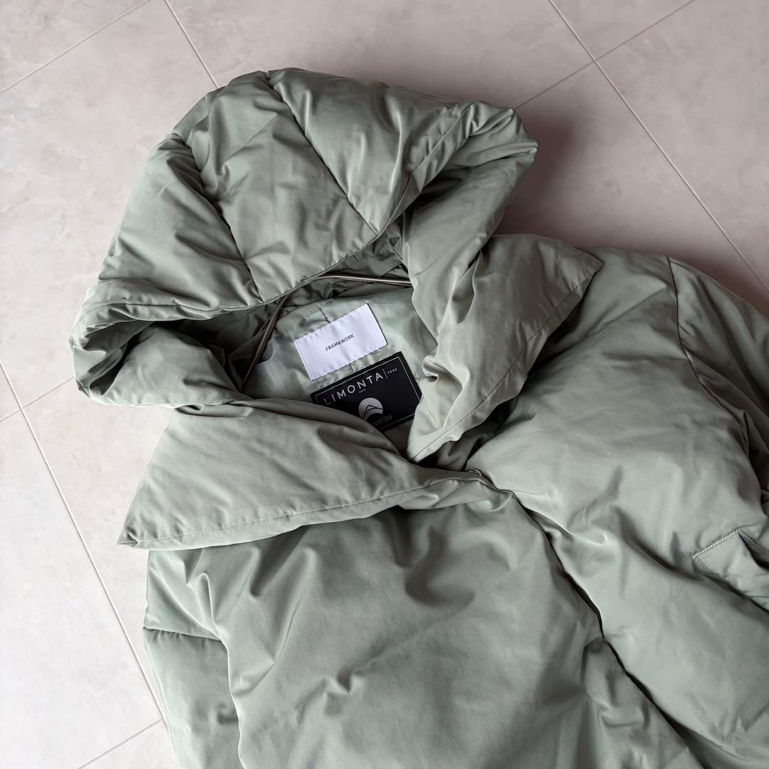 フレームワーク リモンタショートダウン セージグリーン 36 2WAY