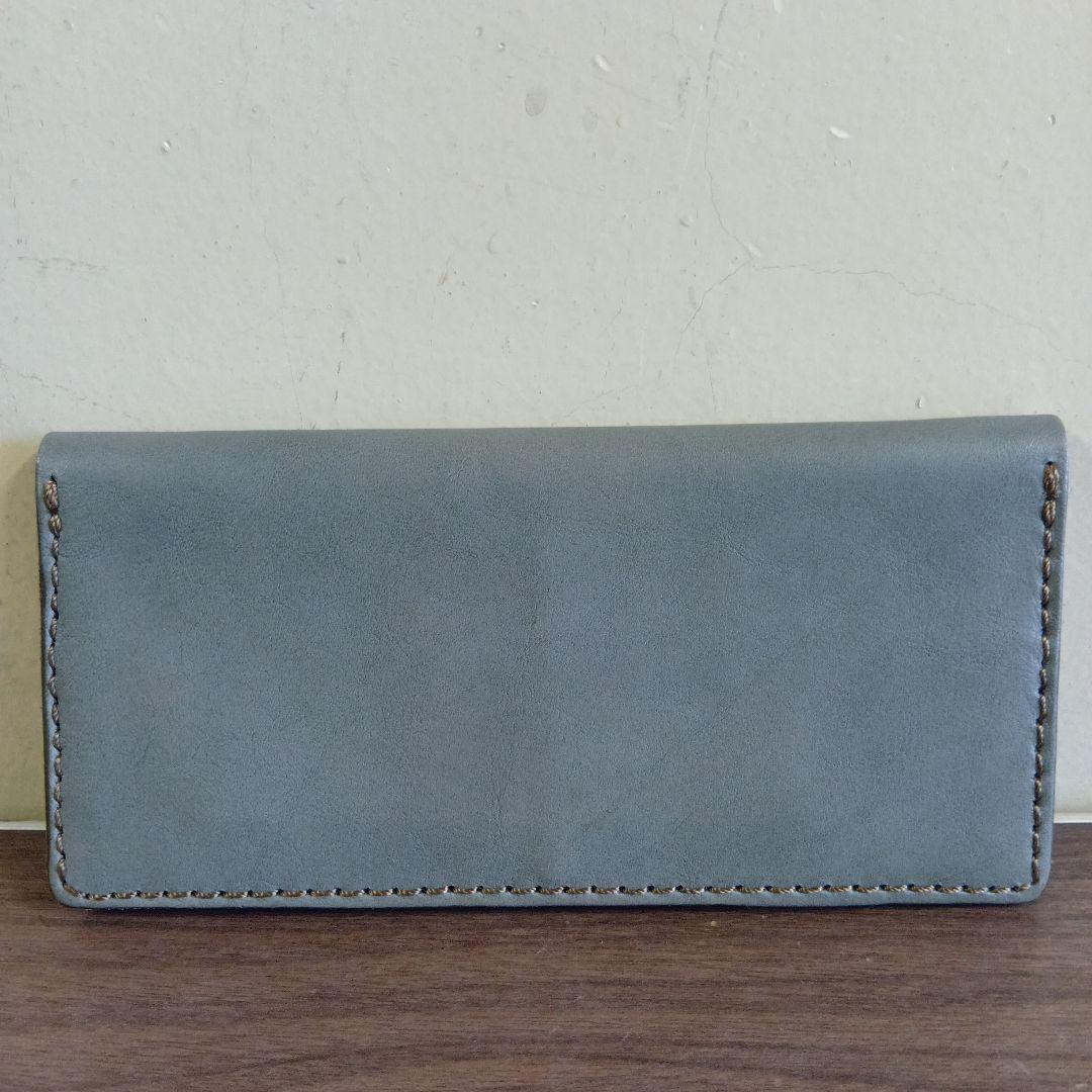 Herz（ヘルツ）アイビーグレイ特別仕様 ロングフラットウォレット（長財布）