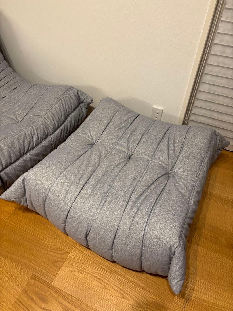 Tom リーンロゼ トーゴ　 パフ(50周年) グレー