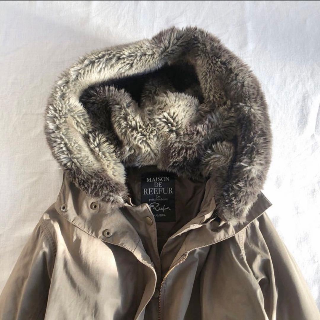 MAISON DE REEFUR モッズダウンコート(2way)