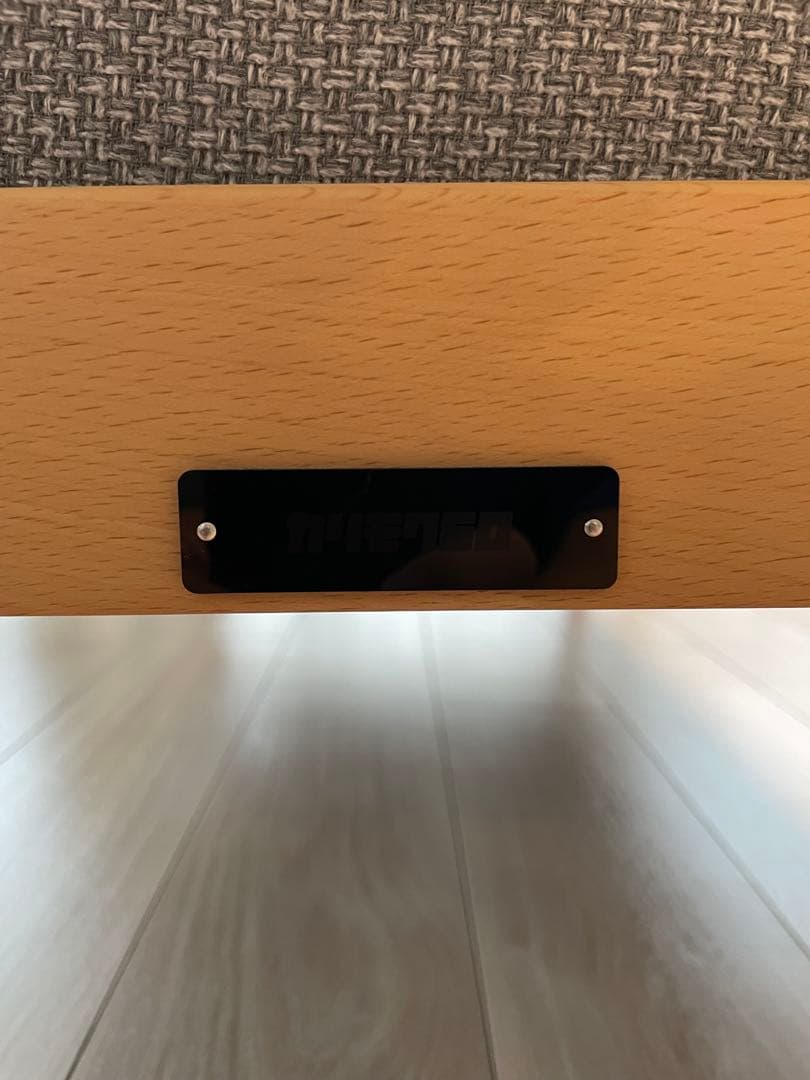 カリモク60 Ｋチェア2シーター　ミストグレー