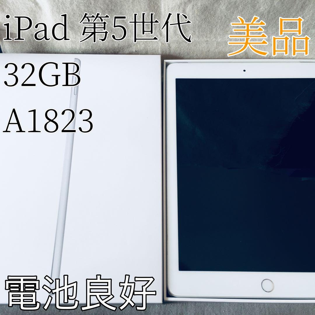 箱付き 美品 iPad 第5世代 32GB A1823 wifi セルラー