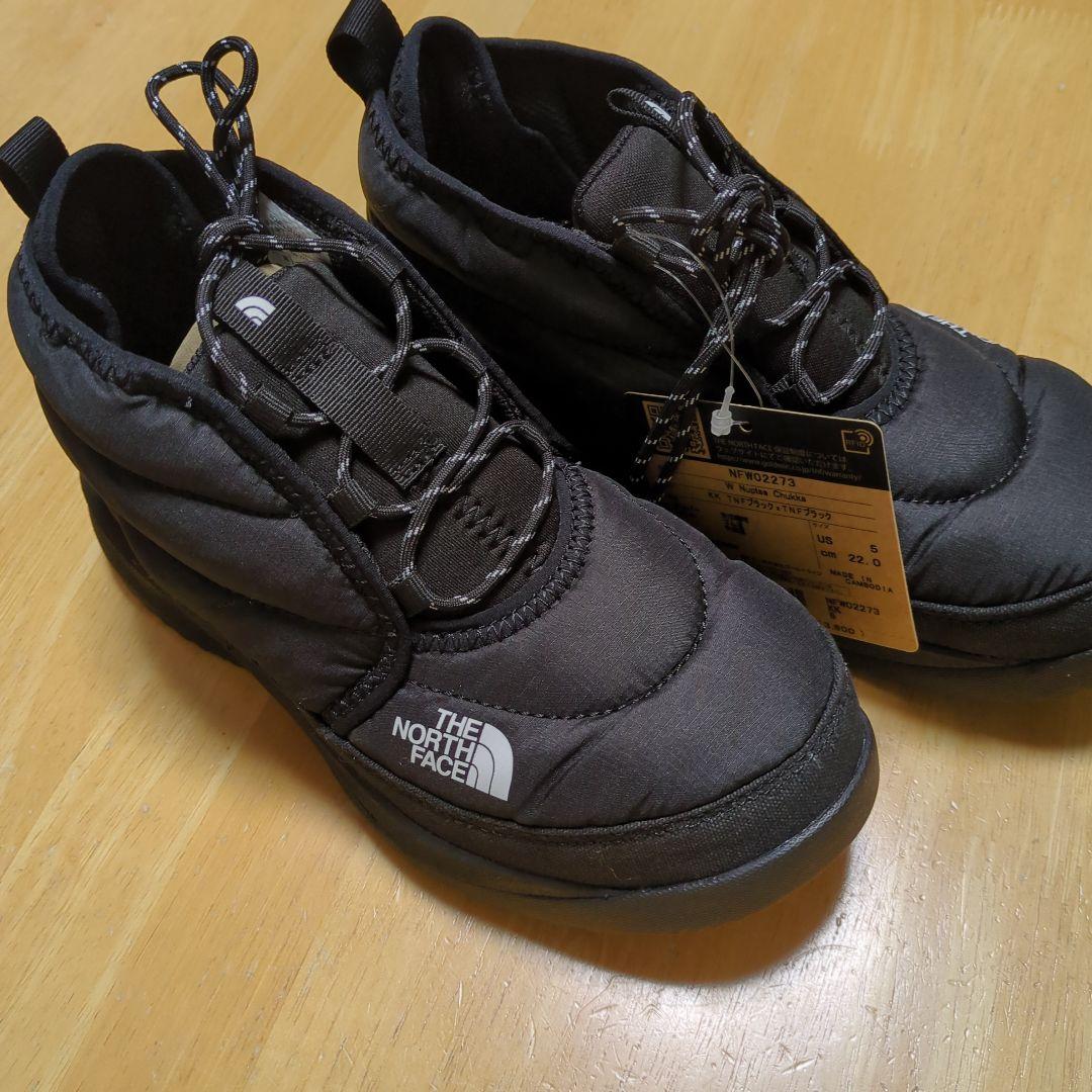 出品終了。ノースフェイス　ヌプシチャッカ　ブーツ　22センチ