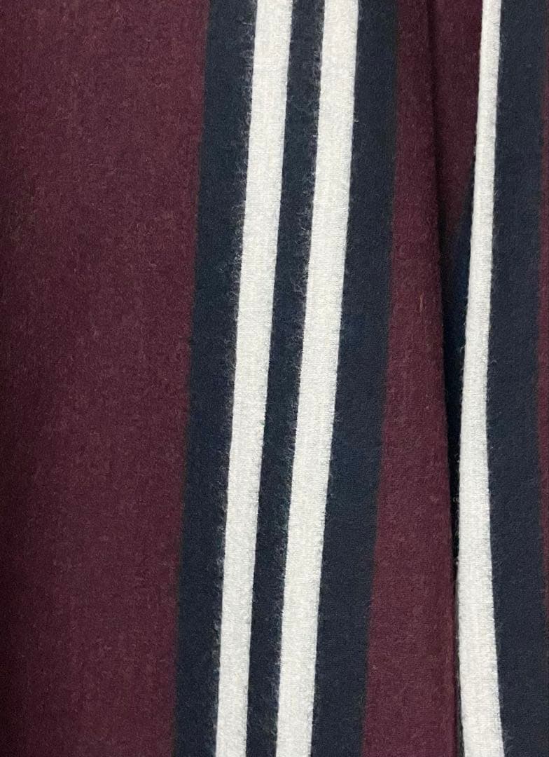 45R 45rpm ロングワンピース　0 ウール　ボルドー　バーガンディ